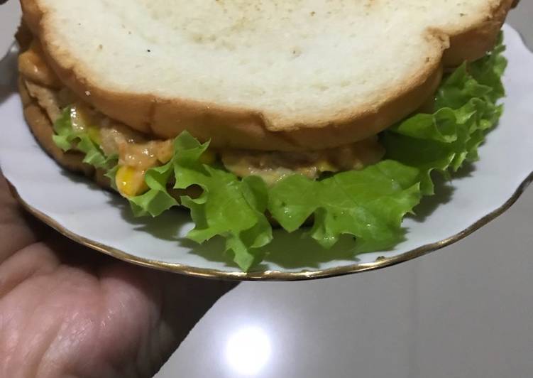 Olahan Sandwiches tuna mayo | Resep Bumbu Sandwiches tuna mayo Yang Lezat Sekali
