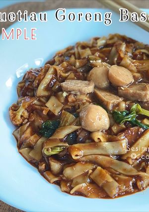 Gambar Kuetiau Goreng Basah Simple