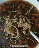 Veg manchow soup