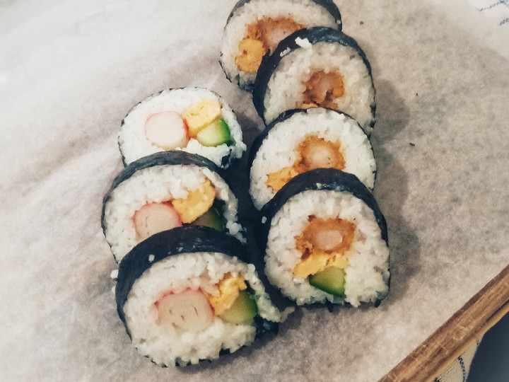 Bagaimana Membuat Sushi Roll, Menggugah Selera