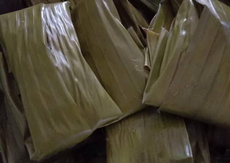 resep cara mengolah Lemet singkong