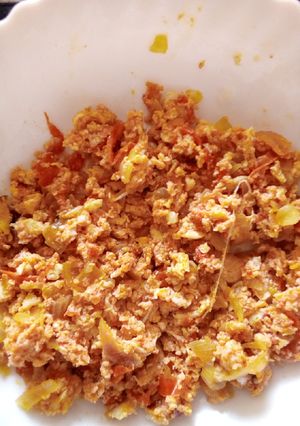 A picture of Scrambled eggs.