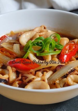 Foto resep Cumi Saus Pedas