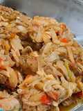 Churrasquitos de pollo con salsa criolla Ali