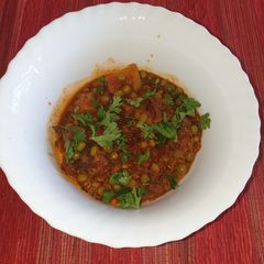 A picture of Peaspotatoescurry#festivedishe.