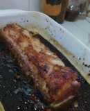 Costillitas al jengibre y naranja agria