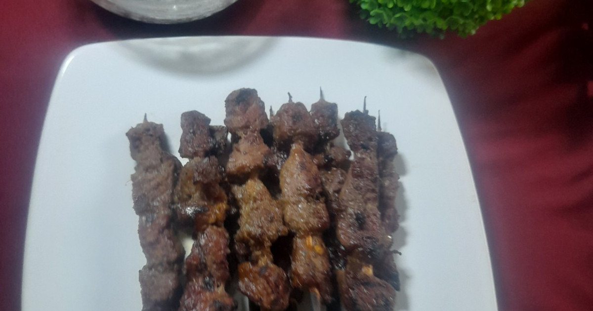 Resep Sate Maranggi Daging Sapi Dengan Bahan Sederhana