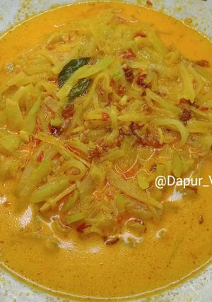 Foto resep Sayur labu siam kuah santan