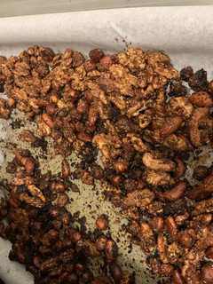 Una foto de Granola de chocolate casera
