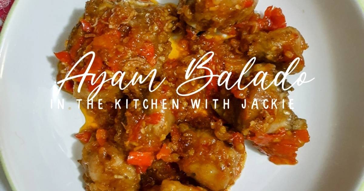 Resep Ayam Balado Oleh In The Kitchen With Jackie - Cookpad