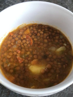 Una foto de Lentejas rápidas Thermomix