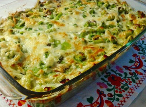 Spenótos-sonkás penne recept fotója