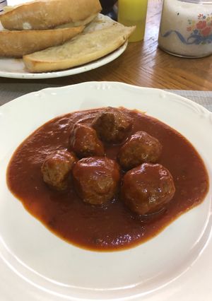Una foto de Albóndigas al Chipotle a la Sonorense