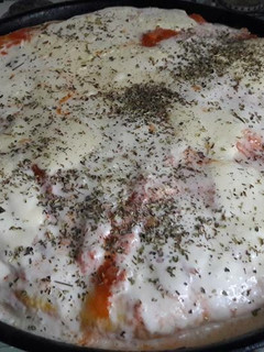 Una foto de Pizza/Hamburguesa