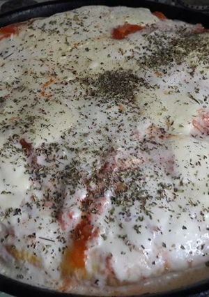 Una foto de Pizza/Hamburguesa