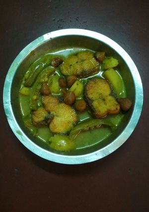 A picture of Fish curry.