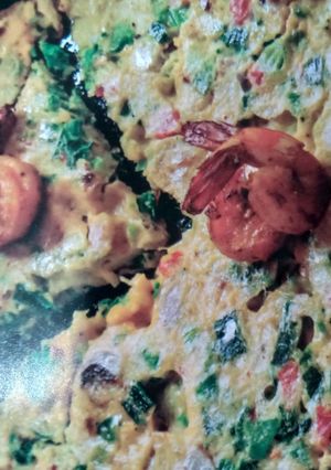A picture of Tawa omlete.