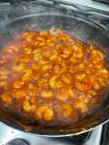 Camarones enchilados rápidos