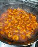 Camarones enchilados rápidos