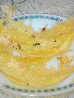 Foto resep Peyek Polos Dg Daun Bawang Simpel Tnp Telur