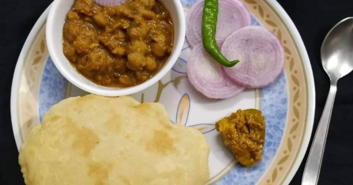 Punjabi Recipe Chola Bhatura Recipe By Ankita Kapil Varshney Cookpad