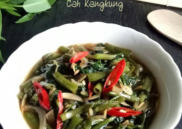 Langkah Mudah untuk Membuat Cah Kangkung sederhana Jadi, Lezat