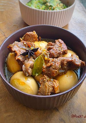 Foto resep Semur Daging dan Telur