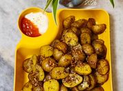 Gambar kentang garlic butter