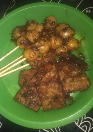Foto resep Bacem tempe dan telur puyuh sederhana