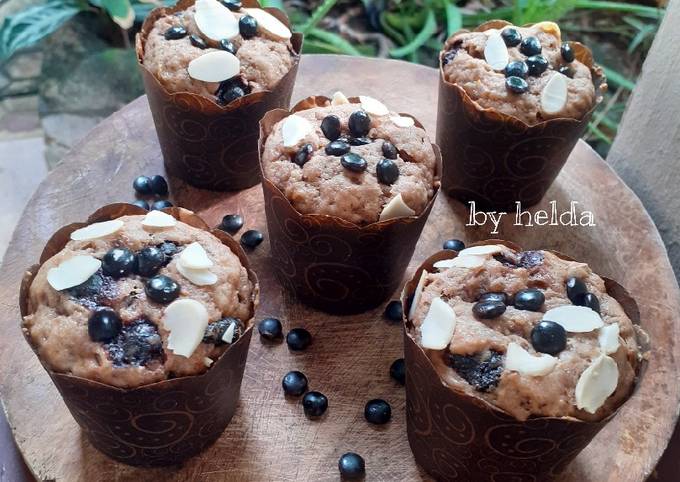 Banana Chocolate Muffin Easy,No Mixer... So Simple..... 👌👍