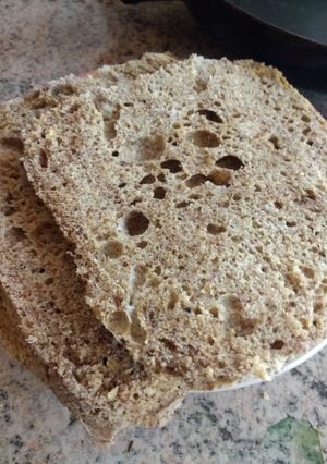 Una foto de Pan al microondas keto