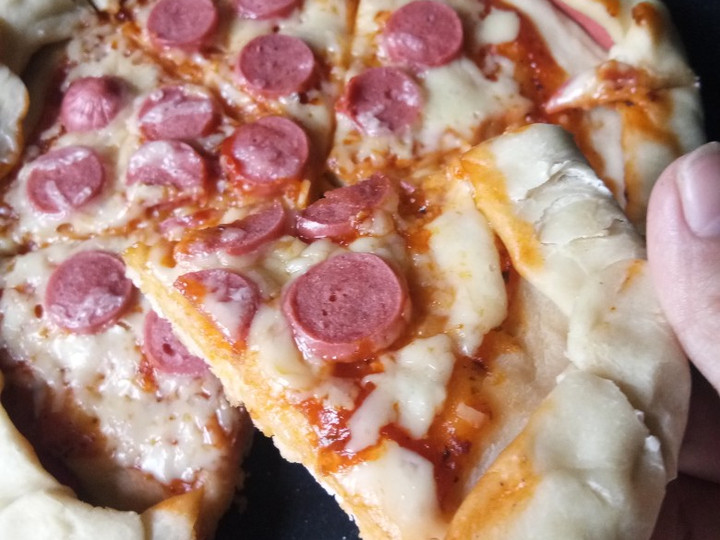 Resep Pizza ala rumahan pake teflon, Lezat Sekali