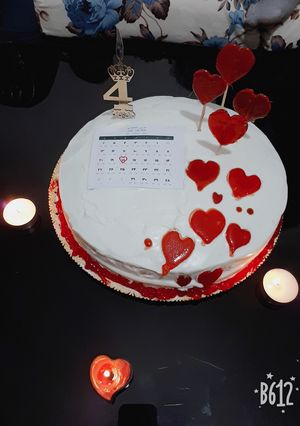 عکسی از دستور کیک اسفنجی آمریکایی با روکش خامه