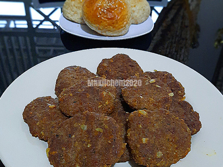 Bagaimana Menyiapkan Beef Patty(Daging Burger), Sempurna