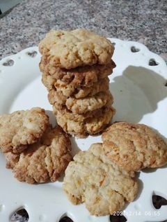 Une photo de Cookies à la cannelle et le zeste des oranges