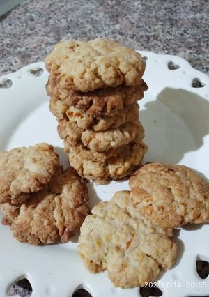 Une photo de Cookies à la cannelle et le zeste des oranges