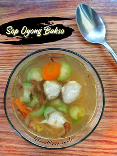 Foto resep Sop Oyong Bakso