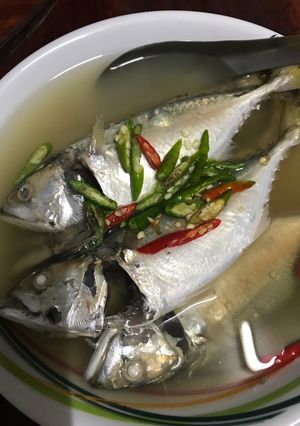 รูปของ ปลาทูต้มบีบน้ำมะนาว