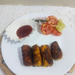 A picture of Basa fish 🐟fry.