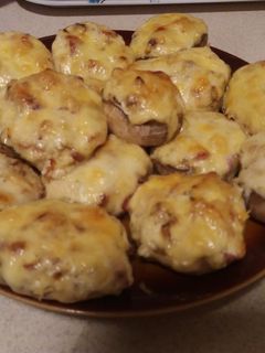 Töltött gomba recept fotója