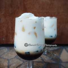 A picture of Cinnamon Cha Ba Ang | Cincau Susu Kayu Manis.