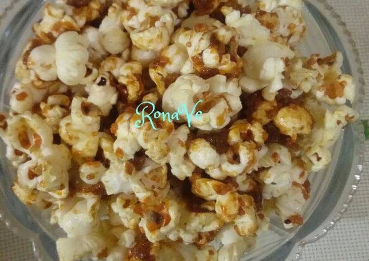 Langkah Mudah untuk Membuat Caramel Popcorn, Menggugah Selera