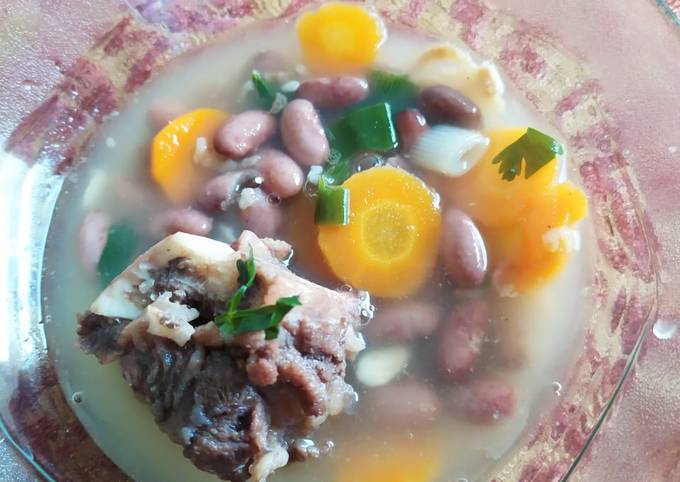 Resep Sop kacang merah (senerek) sederhana yang Menggugah Selera