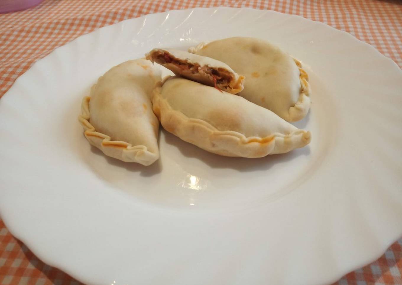 Empanadillas de sardinas al horno