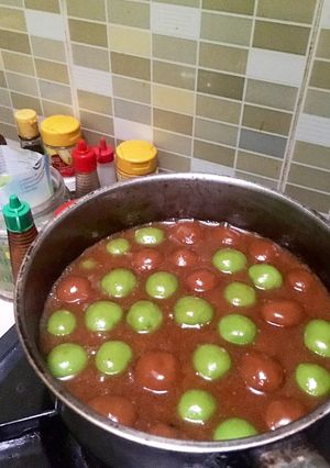 Foto resep Kolak Candil Isi Coklat & Keju
