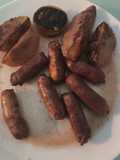 Salchichas al Vino Tinto