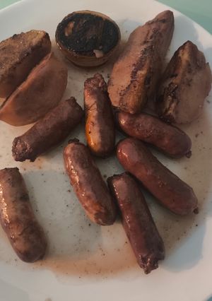 Una foto de Salchichas al Vino Tinto