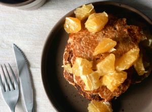 Una foto de Pancakes 🥞 saludables en 5 min