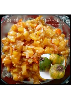 Foto resep Sambal Terong Asam / Sambal Rimbang