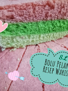 Foto resep Bolu Pelangi | Resep Warisan